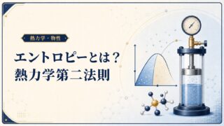 エントロピーとは？熱力学第二法則・可逆過程・不可逆過程を例題で解説