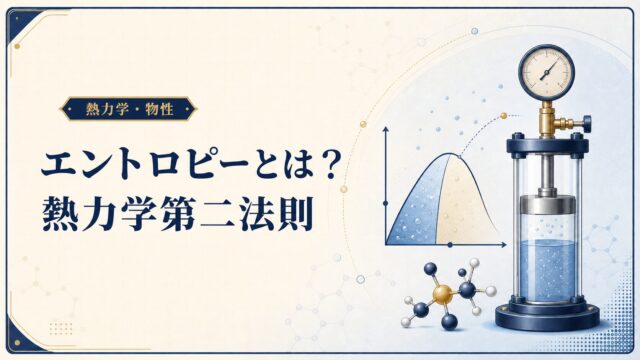 エントロピーとは？熱力学第二法則・可逆過程・不可逆過程を例題で解説