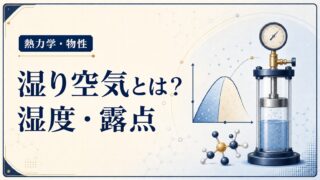 湿り空気とは？絶対湿度・相対湿度・露点を例題で解説